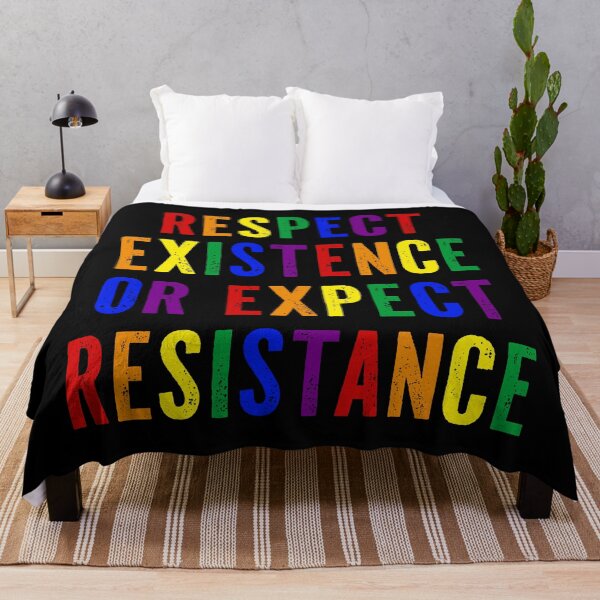 Item preview, Respect Existence Or Expect Resistance designed and sold by Texterns.