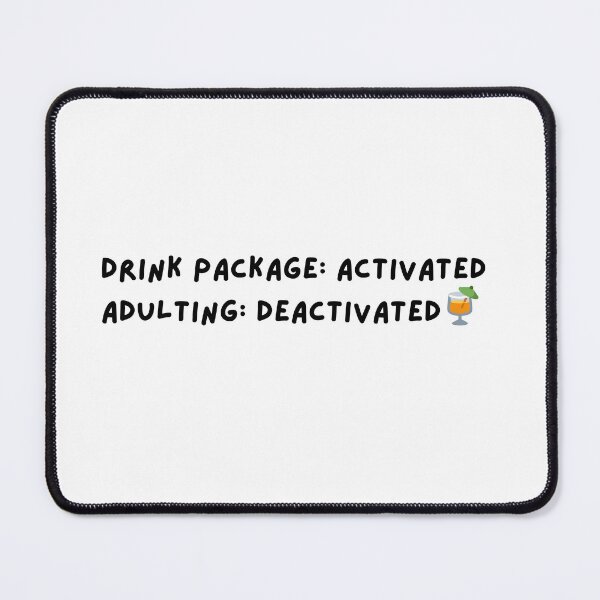 Item preview, drink package: activated, adulting: deactivated designed and sold by Stellar Creations.