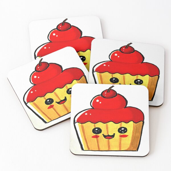 Item preview, cute cupcake desgin drawing designed and sold by NivyasArtistry.