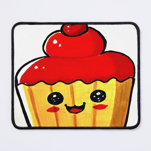 Item preview, cute cupcake desgin drawing designed and sold by NivyasArtistry.