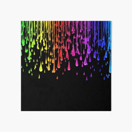 Artikel-Vorschau von Bunte Neonregenbogen-Farben-Tropfenfänger, designt und verkauft von HavenDesign.