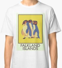Falkland Islands travel poster Classic T-Shirt