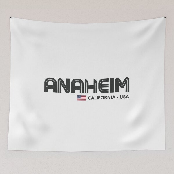 Aperçu de l'œuvre Anaheim - Californie - États-Unis créée et vendue par Sketch-Shack.