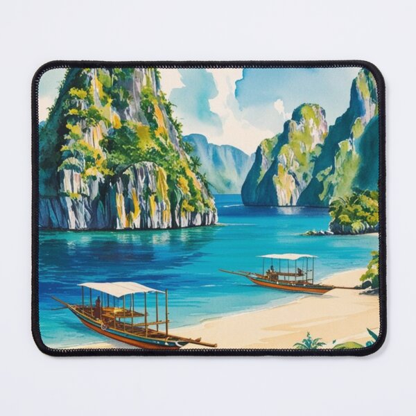 Item preview, El Nido poster, Phillipines wall art, Phillippines sticker designed and sold by Bits & Bops Boutique.