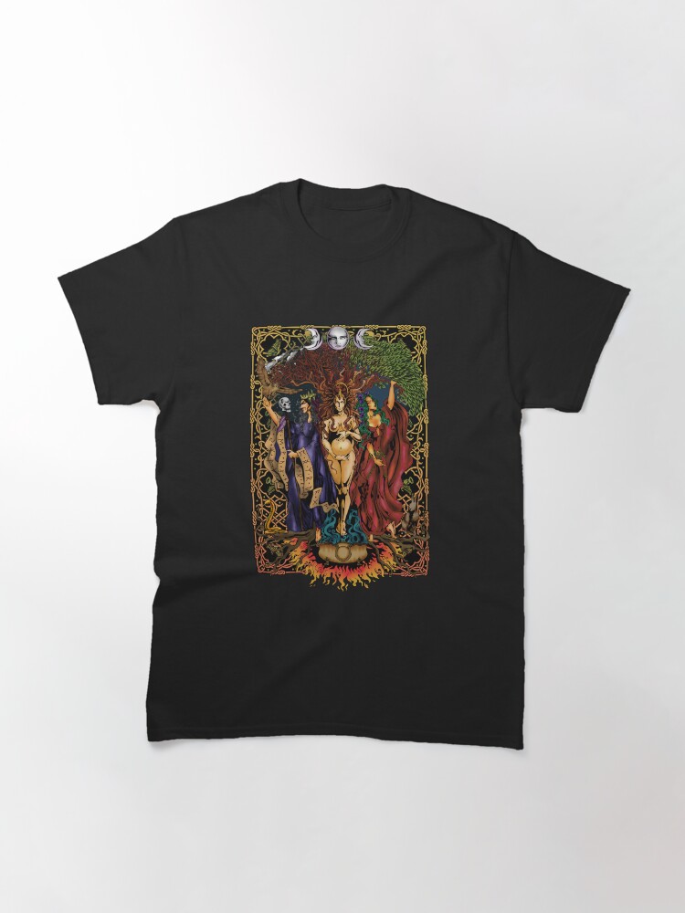 Thumbnail 3 of 7, Classic T-Shirt, Mother, Maiden and Crone designed and sold by hjalte81.