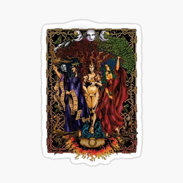 Item preview, Mother, Maiden and Crone designed and sold by TheMoonlightShop.