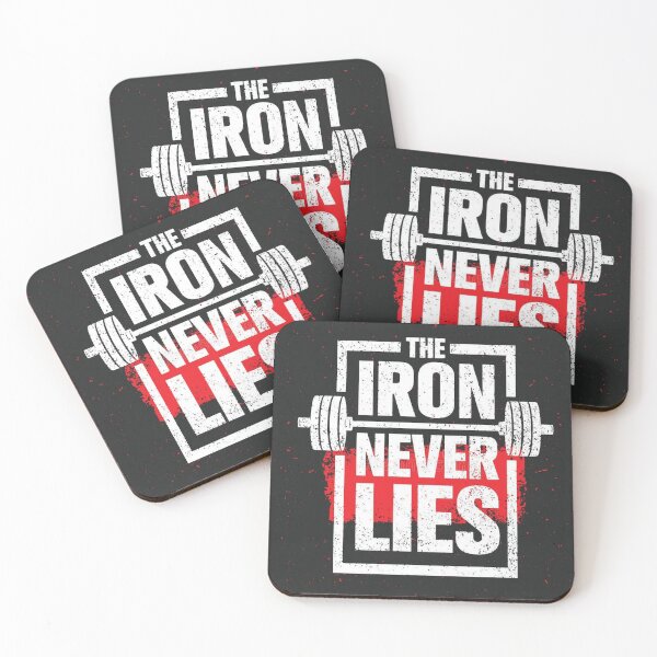 Item preview, Tough T-Shirt Design: "The Iron Never Lies" designed and sold by Rebel Weave.