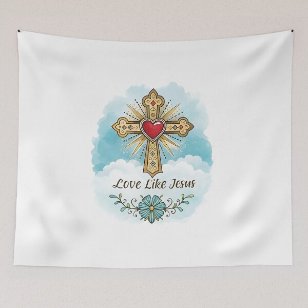 Item preview, LOVE LIKE JESUS designed and sold by likbatonboot.