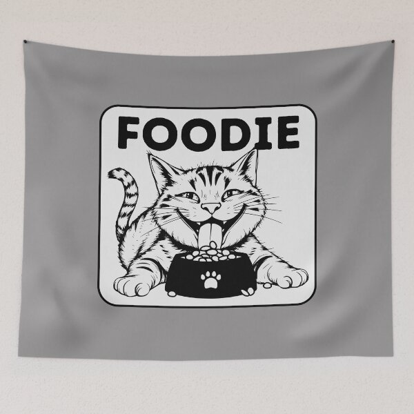 Item preview, Cat Foodie designed and sold by AMERICANCHEEZ.