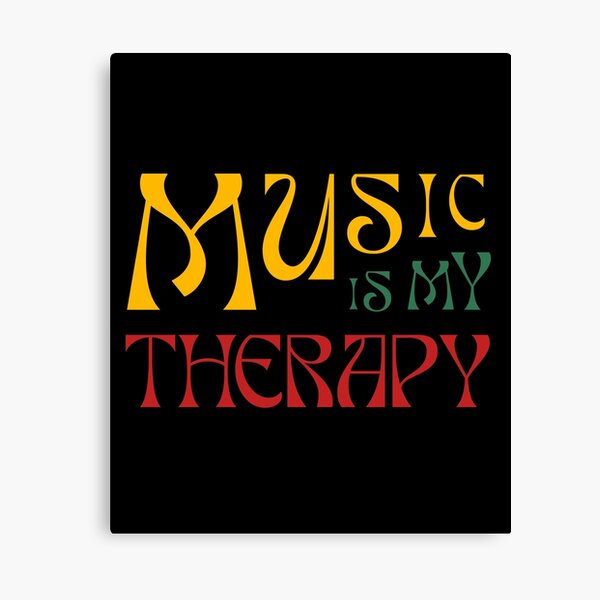 Item preview, Music Is My Therapy designed and sold by CreationZan.