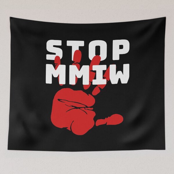 Item preview, MMIW Art Stop Missing Murdered Indigenous Women Awareness designed and sold by MarOlv.