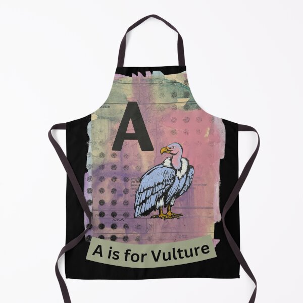 Item preview, Alphabet Flashcard - A is for Vulture designed and sold by David Irvine.