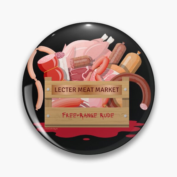 Item preview, Hannibal Lecter Meat Market Free Range Rude designed and sold by orionlodubyal.