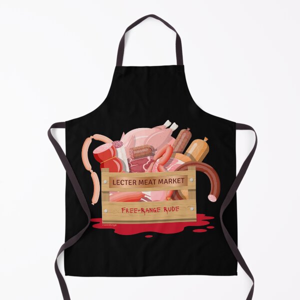 Item preview, Hannibal Lecter Meat Market Free Range Rude designed and sold by orionlodubyal.
