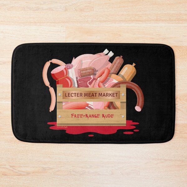 Item preview, Hannibal Lecter Meat Market Free Range Rude designed and sold by orionlodubyal.