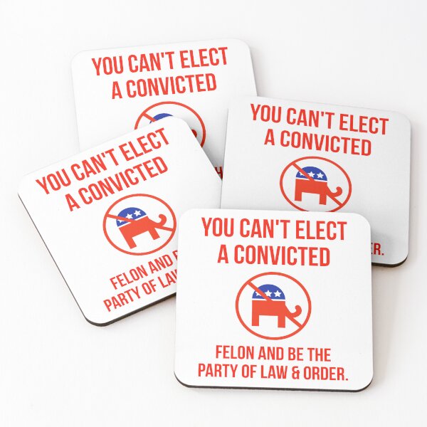 Item preview, You can’t elect a convicted felon and be the party of law & order  designed and sold by Rachel the Artist .