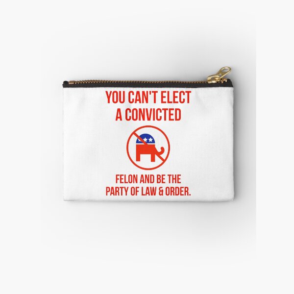 Item preview, You can’t elect a convicted felon and be the party of law & order  designed and sold by Rachel the Artist .