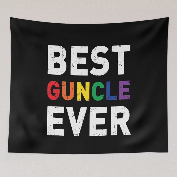 Item preview, Best Guncle Ever I Heart Love My Gay Uncle Gift designed and sold by MarOlv.