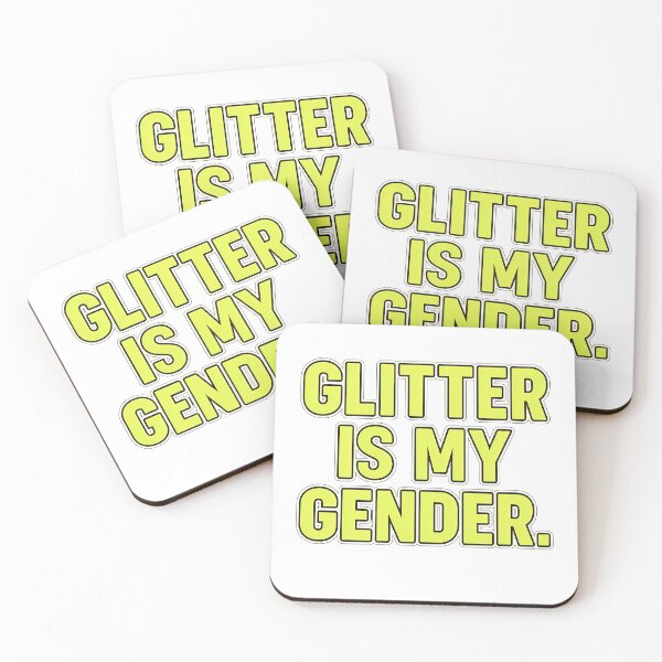 Item preview, Glitter is My Gender – Bold Pride Quote designed and sold by Haus Of Sin.