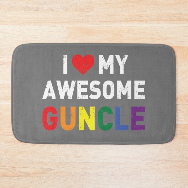Item preview, I Love My Awesome Guncle I Heart Love My Gay Uncle Gift designed and sold by MarOlv.