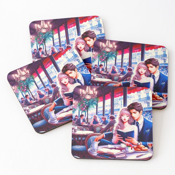 Item preview, Elegant Parisian Cafe Date: A Romantic Escape designed and sold by Fantabulous.
