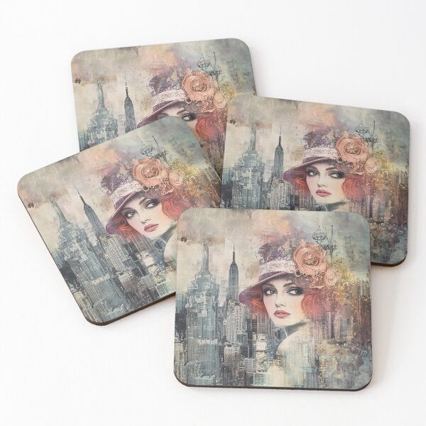 Item preview, Whimsy City Muse 016 designed and sold by Made-by-Gus.