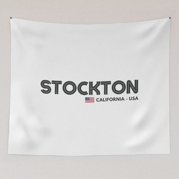 Item preview, Stockton - California - USA  designed and sold by Sketch-Shack.