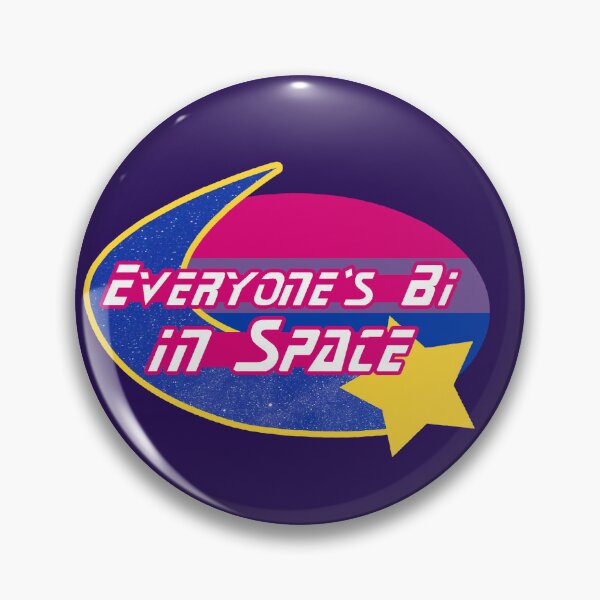 Item preview, Everyone's Bi in Space designed and sold by FearsomeArtisan.