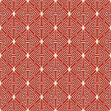 Artwork thumbnail, Geometric Interlocking Triangle Pattern by Patternfluent
