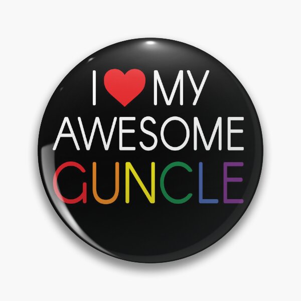 Item preview, I Love My Awesome Guncle Design I Heart Love My Gay Uncle Gift designed and sold by MarOlv.