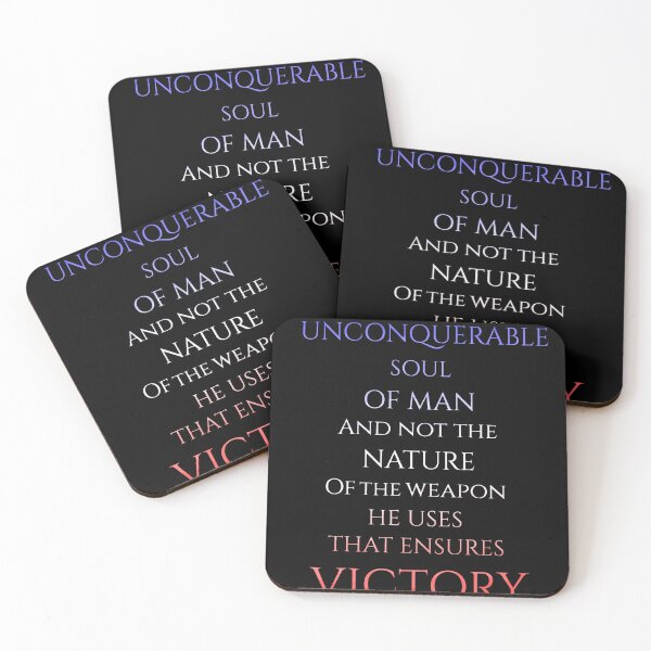 Item preview, Napoleon Bonaparte Victory Quote designed and sold by ArsArtificia.