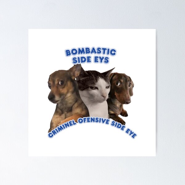 Item preview, bombastic side eye  designed and sold by VibeCraftG.