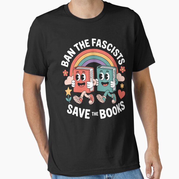 Item preview, Ban the Fascists Save the Books designed and sold by tmerchtrends.