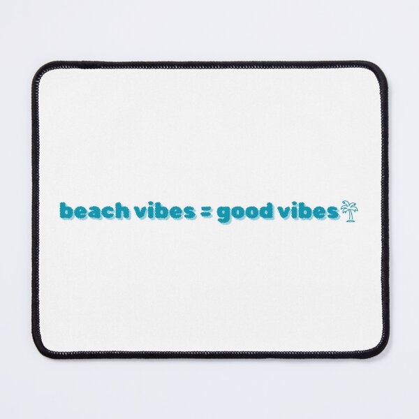 Item preview, beach vibes = good vibes (blue) designed and sold by Stellar Creations.