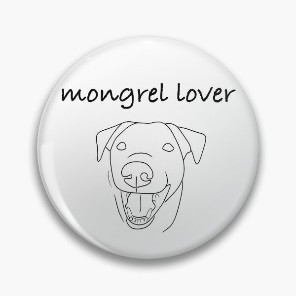 Item preview, Mongrel Lover Outline Design designed and sold by majownik.
