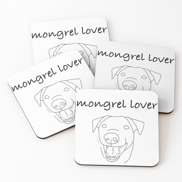 Item preview, Mongrel Lover Outline Design designed and sold by majownik.