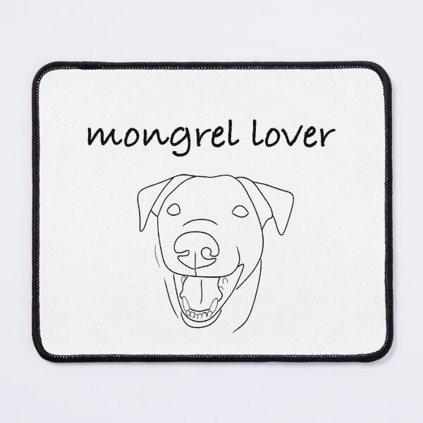 Item preview, Mongrel Lover Outline Design designed and sold by majownik.