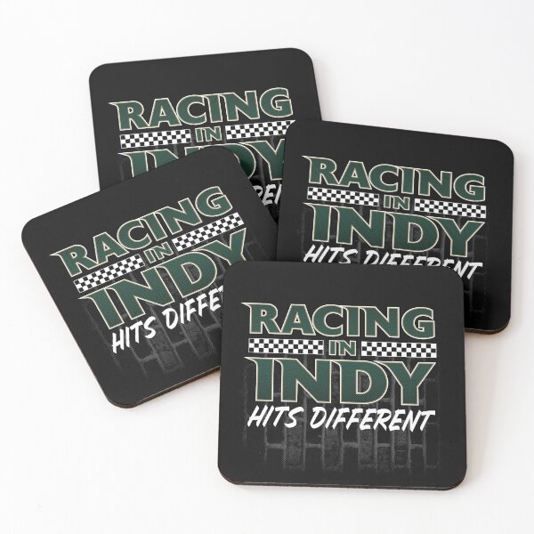 Item preview, Racing in Indy Hits Different (Black) designed and sold by GX3-Creative.