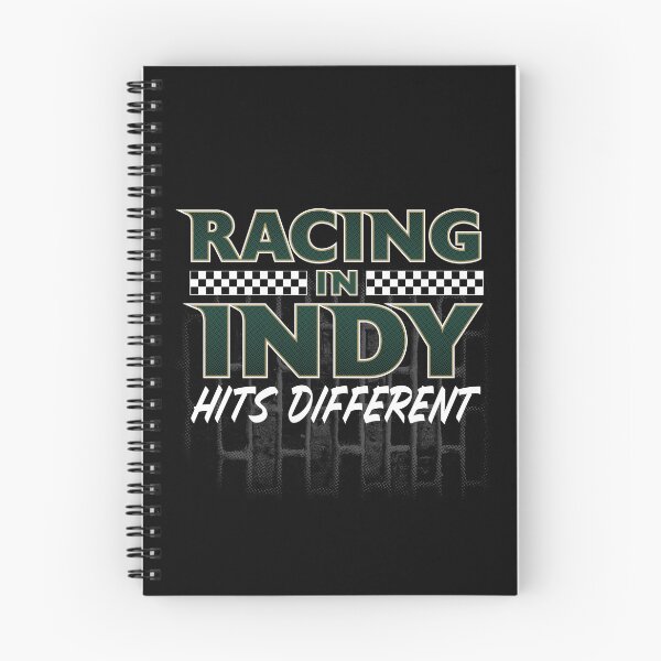 Item preview, Racing in Indy Hits Different (Black) designed and sold by GX3-Creative.