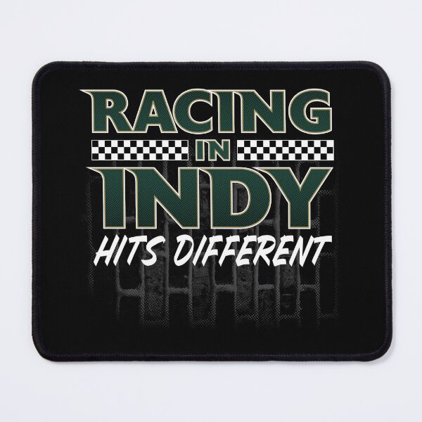 Item preview, Racing in Indy Hits Different (Black) designed and sold by GX3-Creative.