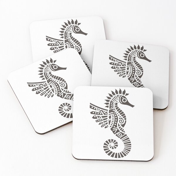 Item preview, Tribal Sea Horse designed and sold by Joako Zeta.