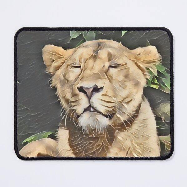 Item preview, Sleepy Lioness In Gemstone designed and sold by Fearless-Fox.