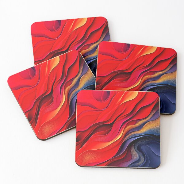 Item preview, Colorful Smooth Waves designed and sold by Health And Fitness Posts e-Store.