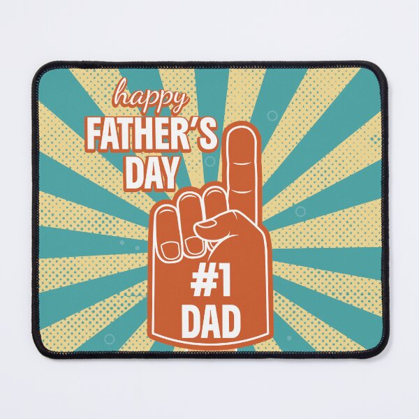 Item preview, Retro Happy Fathers Day Foam Finger designed and sold by Art-of-Rory.