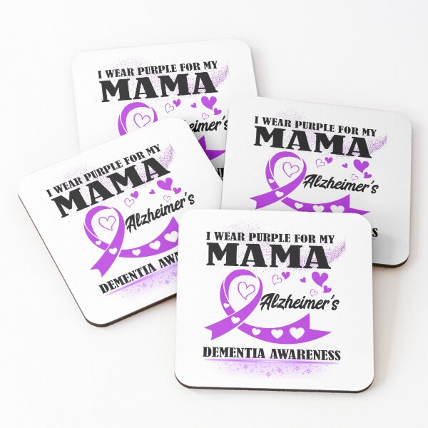 Item preview, I Wear Purple for My MAMA – Alzheimer’s & Dementia Awareness Design designed and sold by WHDProduction45.