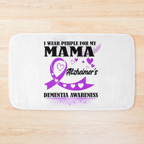 Item preview, I Wear Purple for My MAMA – Alzheimer’s & Dementia Awareness Design designed and sold by WHDProduction45.