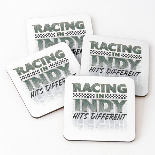 Item preview, Racing in Indy Hits Different (White) designed and sold by GX3-Creative.