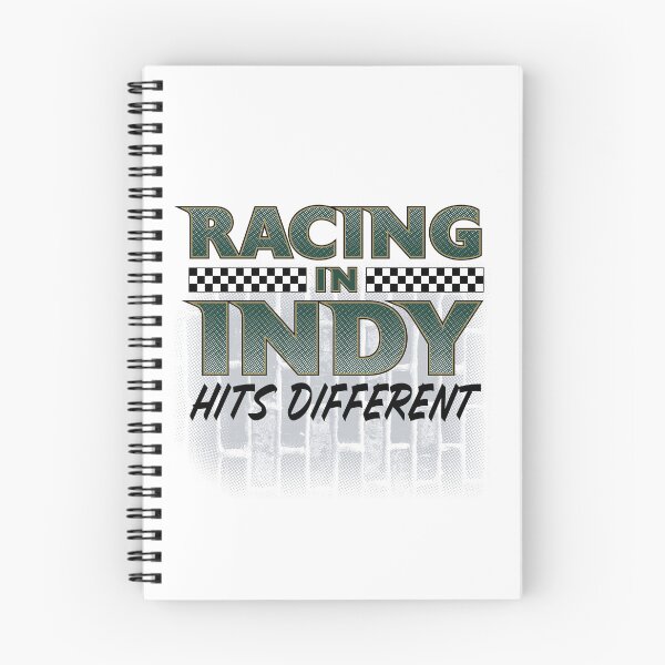 Item preview, Racing in Indy Hits Different (White) designed and sold by GX3-Creative.
