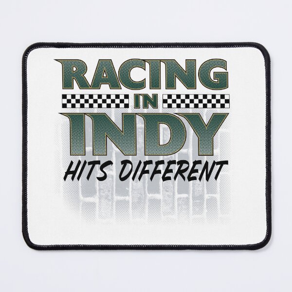 Item preview, Las carreras en Indy son diferentes (blanco) designed and sold by GX3-Creative.