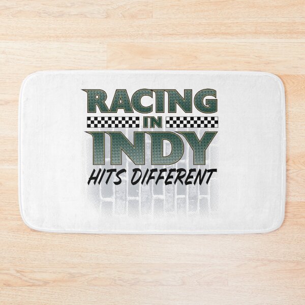 Item preview, Racing in Indy Hits Different (White) designed and sold by GX3-Creative.